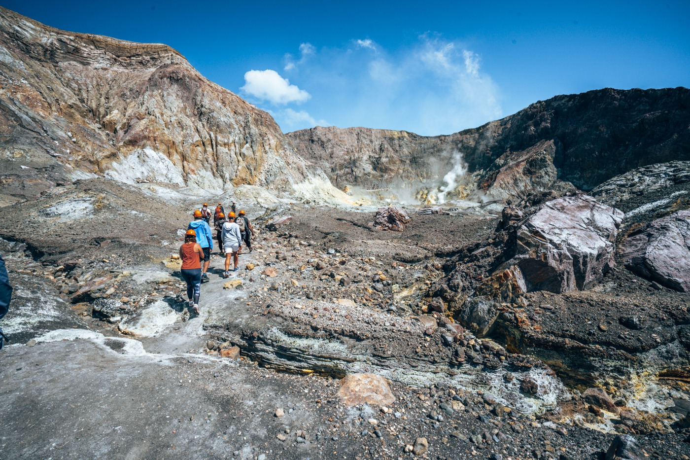 White Island - Unterwegs auf einem aktiven Vulkan