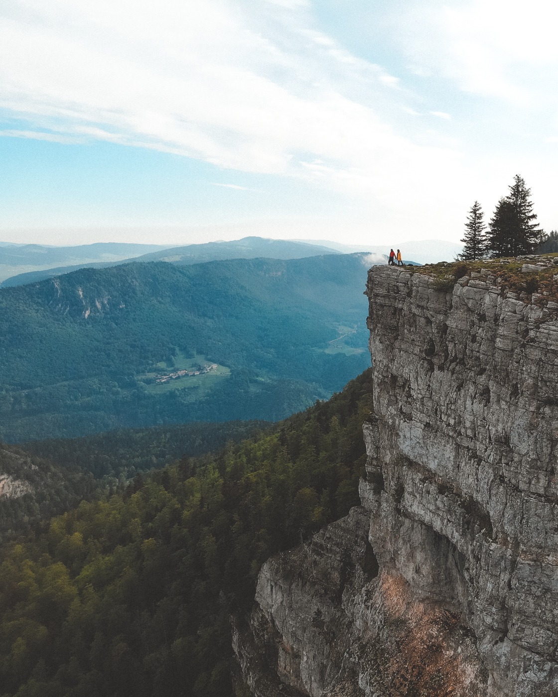 Creux du Van, Aufgenommen mit der Drohne