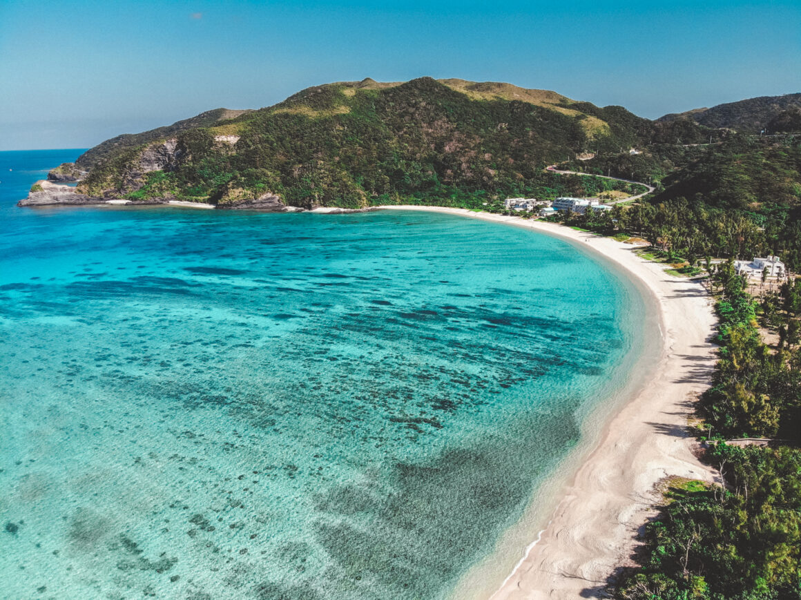 Tokashiki Island mit der Drohne