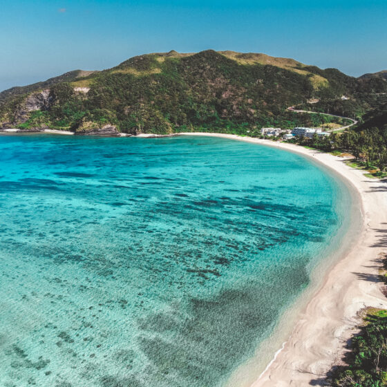 Tokashiki Island mit der Drohne