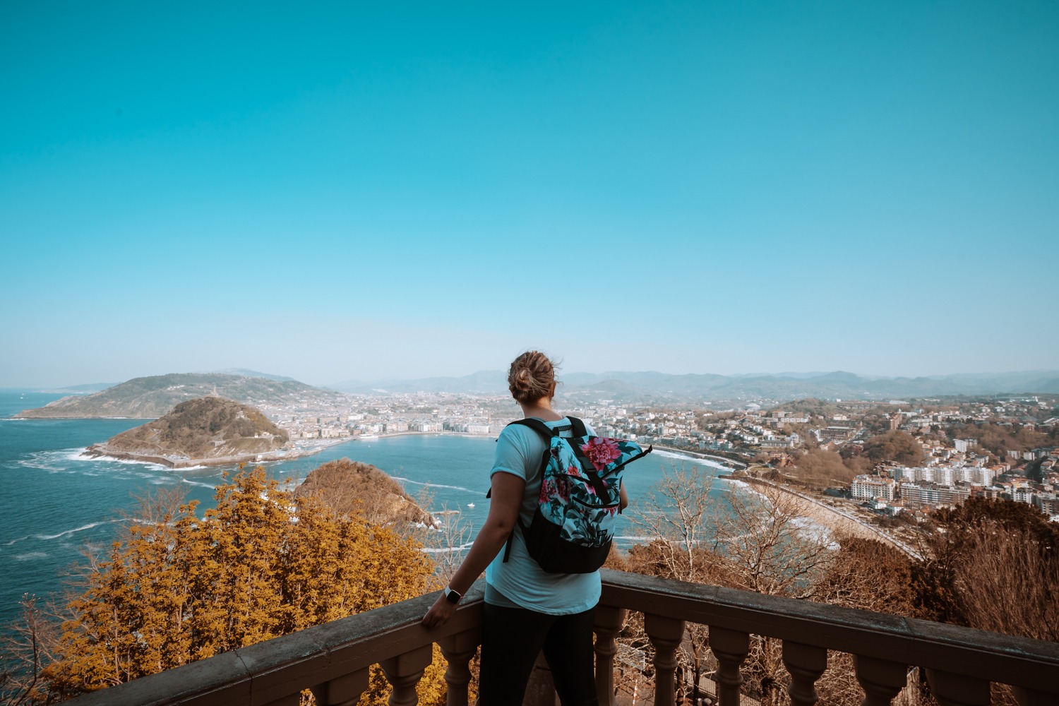 Aussicht über San Sebastian