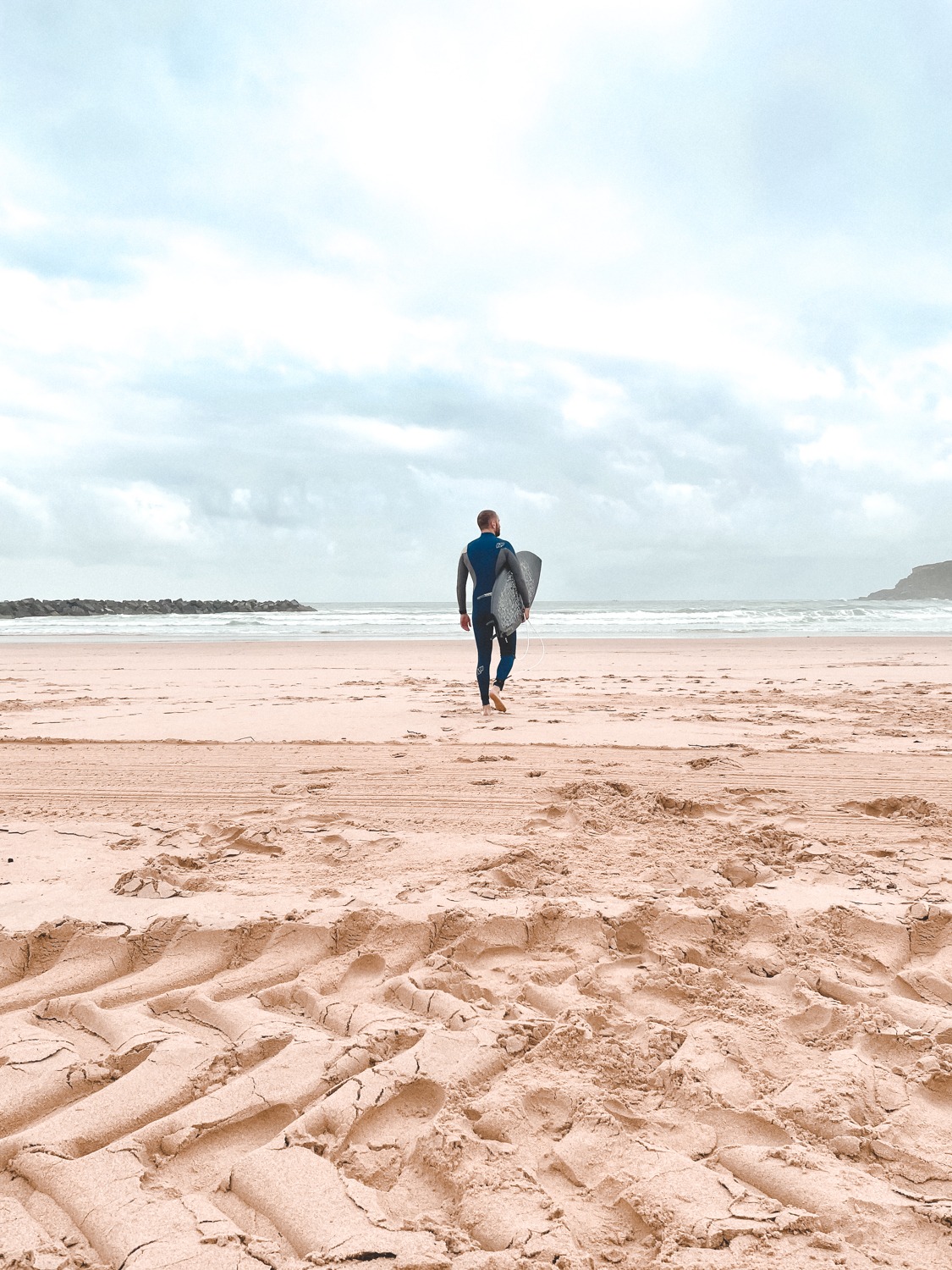 Surfen San Sebastian, Spanien