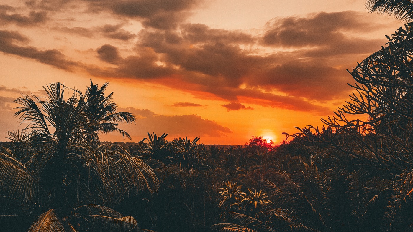 Sonnenuntergang auf Lombok