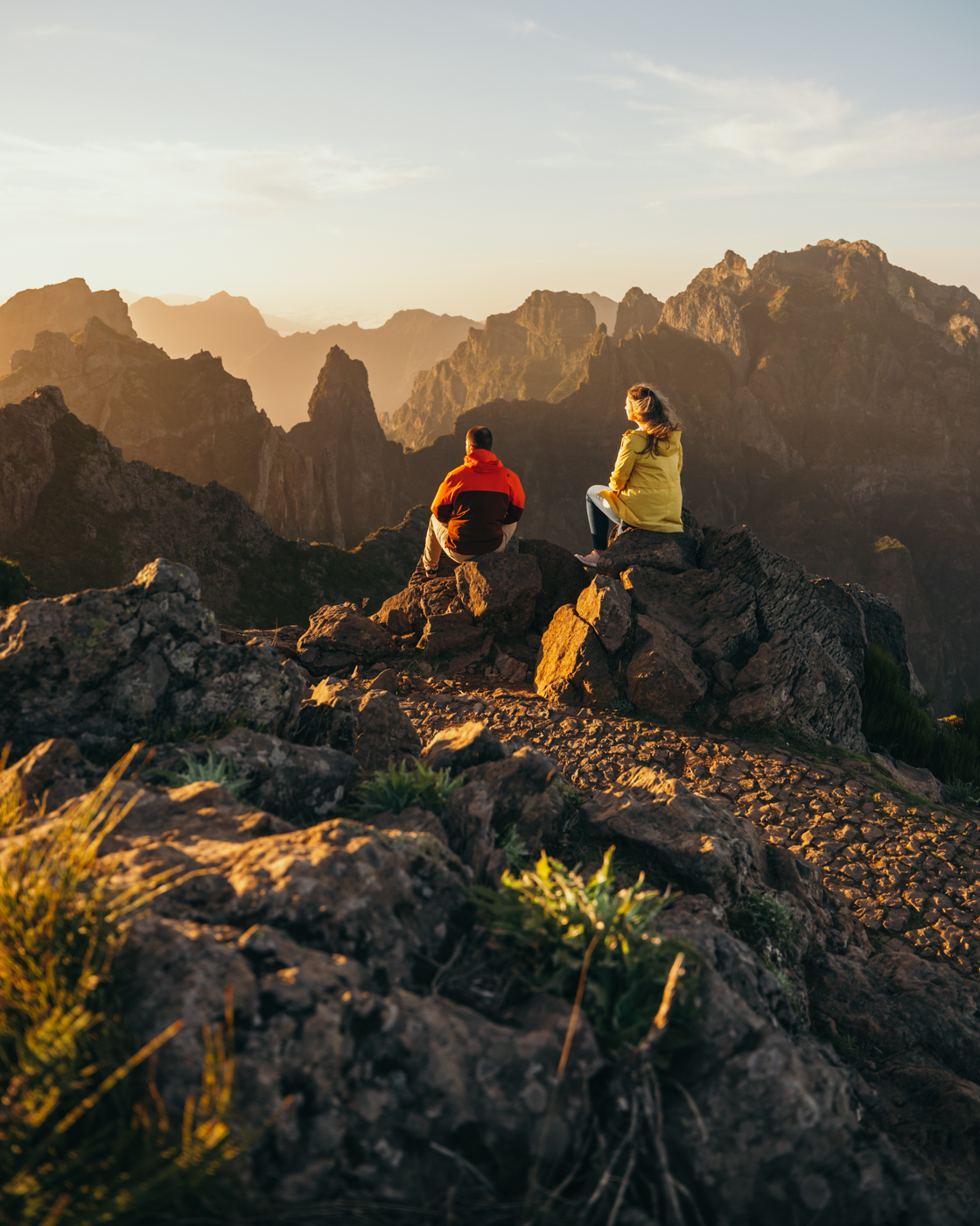 Sonnenuntergang am Pico do Arieiro