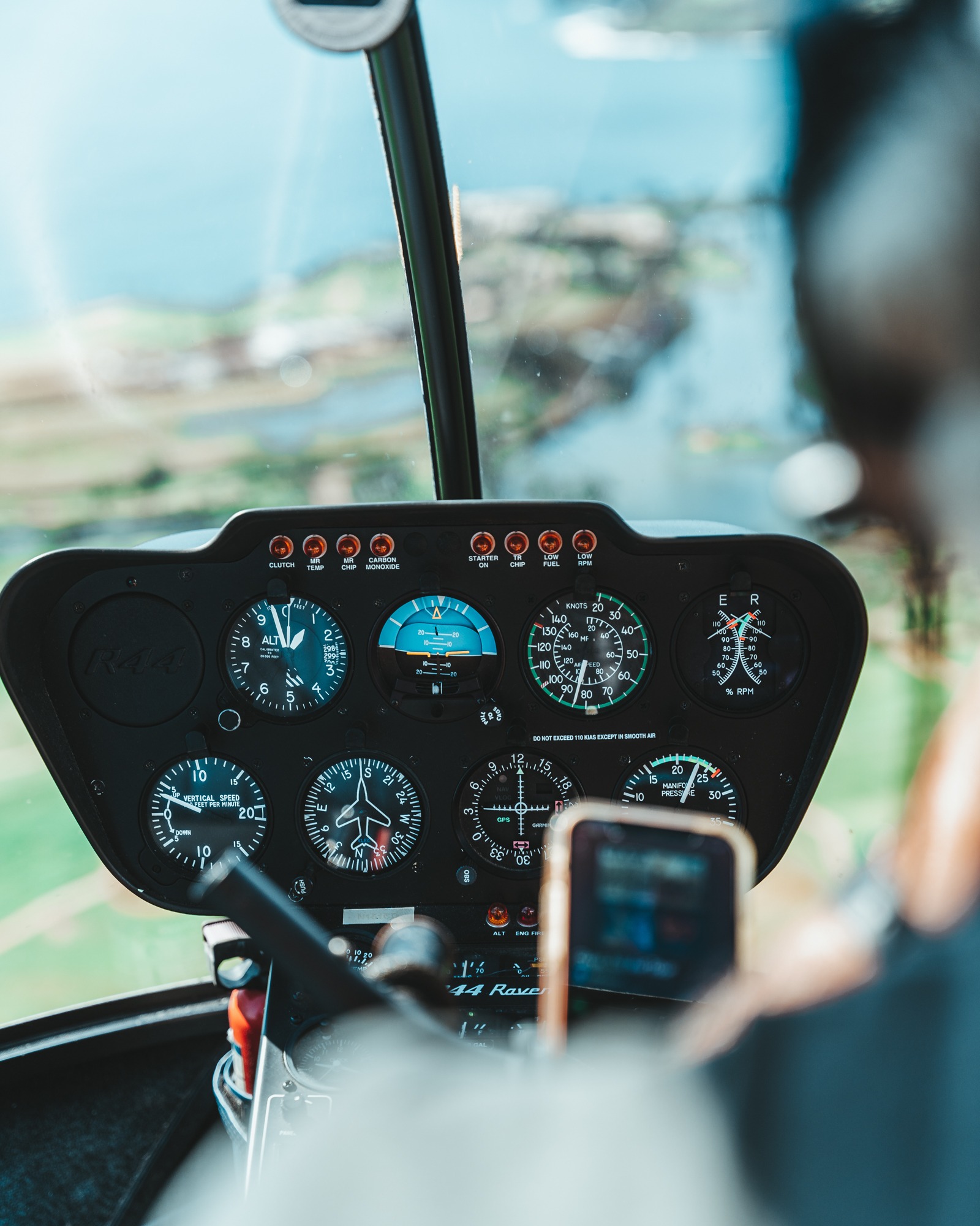 Open-Doors Heli Flug auf Kauai