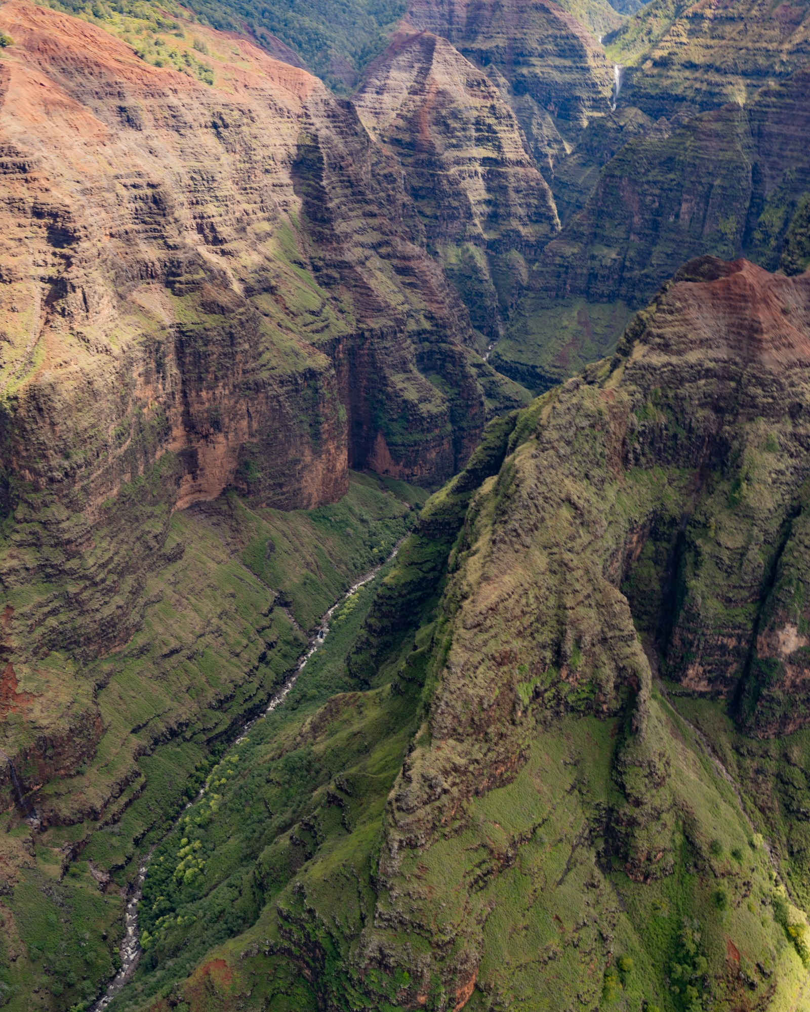 Kauai aus der Luft